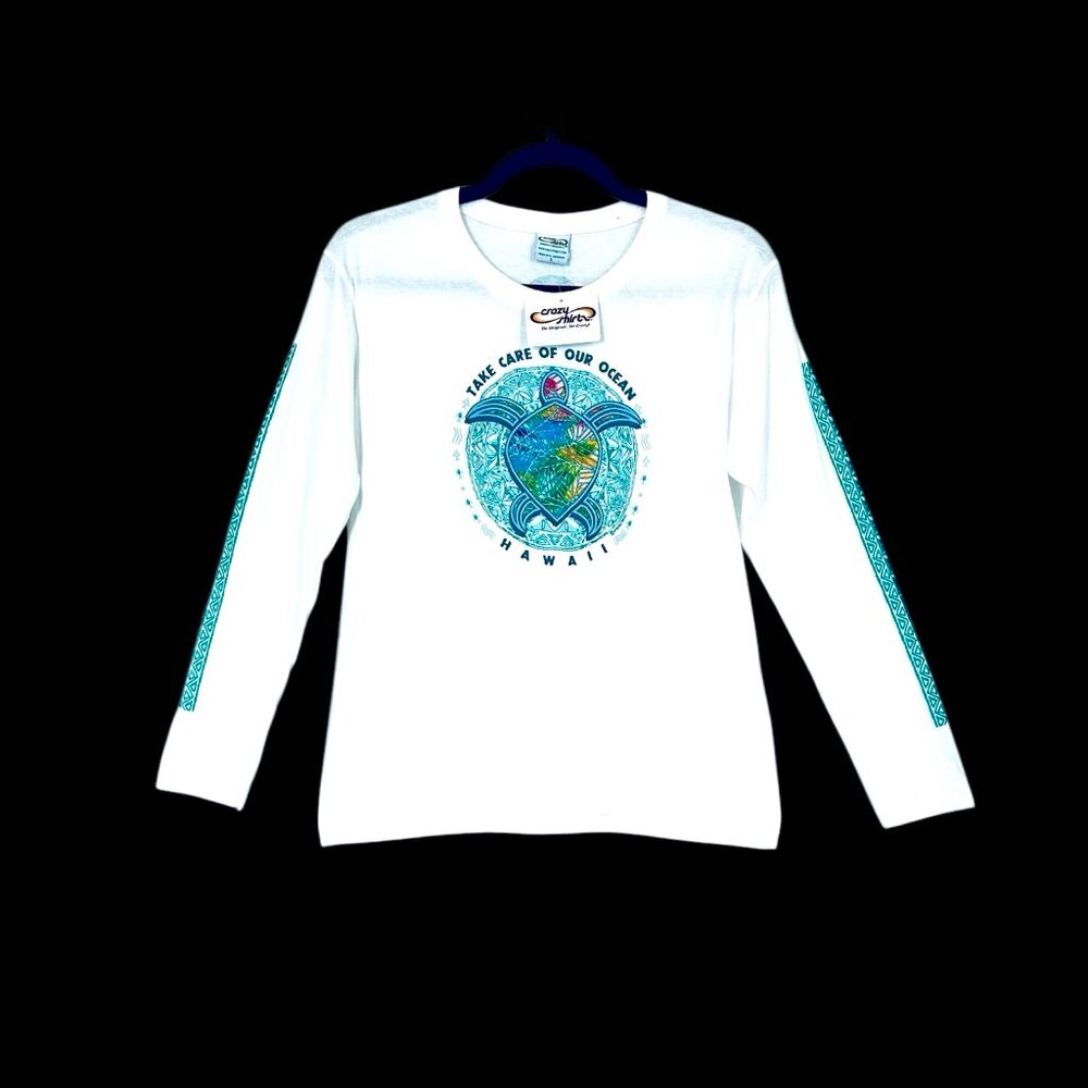 Crazy Shirts Ocean Blue Hawaii Tee
